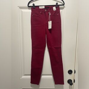 New, Judy Blue brand, High Waist Skinny Leg Tummy Control, Garment Dyed, 3/26